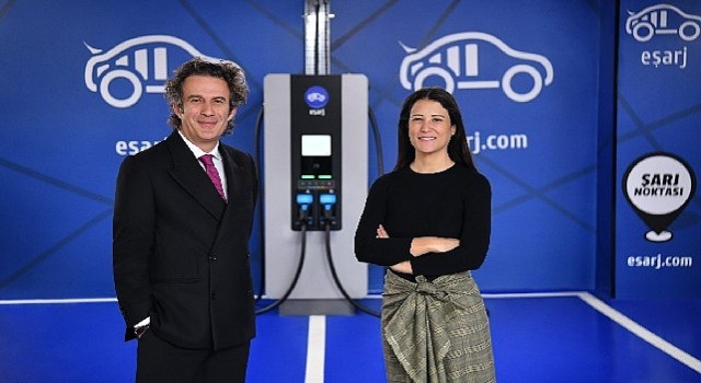 Eşarj'ın elektrikli araç istasyon ağına Erenköy Vertical da dahil oldu