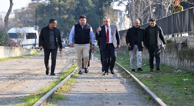 Eski tren yolu hattı Buca'nın yeni turizm rotası olacak