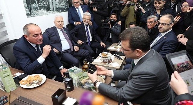 İlk Zeytin Alışverişi Ekrem İmamoğlu&#39;ndan