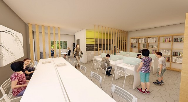 Mudanya Belediyesi&#39;nden Siteler Mahallesi&#39;ne Kütüphane