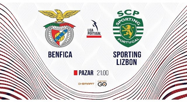 Portekiz Ligi'nde derbi heyecanı D-Smart'ta