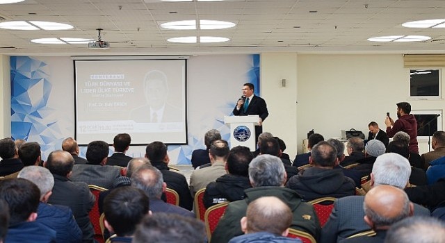 Ruhi Ersoy Yahyalı&#39;da Konferans Verdi