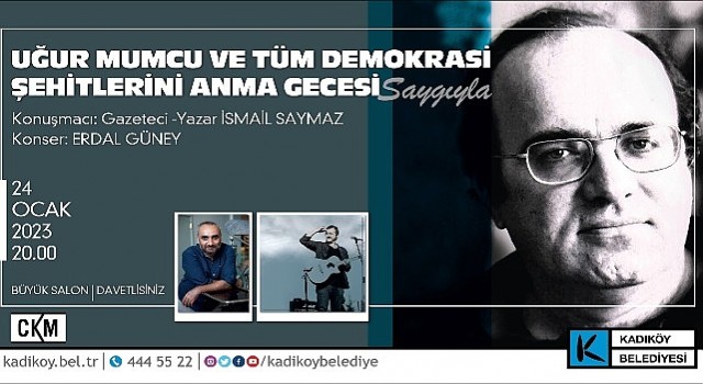 Uğur Mumcu Kadıköy&#39;de Anılıyor