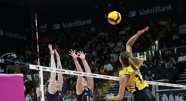 VakıfBank, İlbank a set vermedi