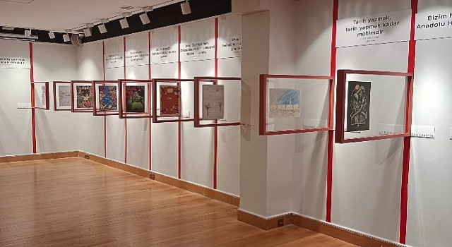 Aydın Doğan Vakfının apos;Yüzüncü Yılda Yüz Yüze Sergisi Galeri Işıkta…