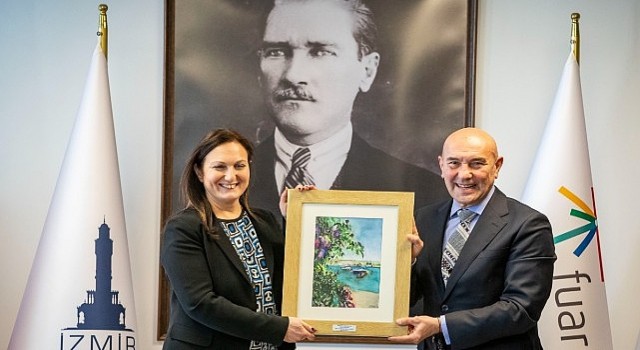 Soyer AB heyetini ağırladı “Her konuda işbirliğine hazırız”