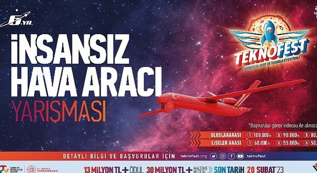 TEKNOFEST İnsansız Hava Araçları Yarışmasına Başvurular Yeniden Açıldı
