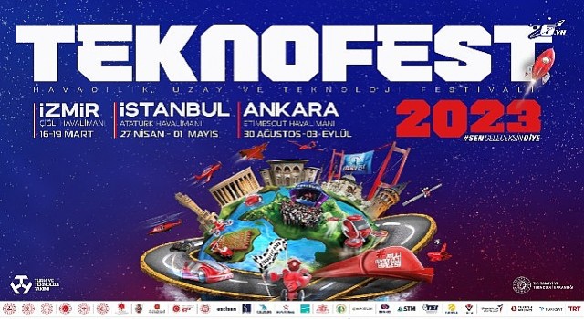 Türkiyenin Festivali TEKNOFEST İçin Hazırız! SenGeleceksinDiye İzmir, İstanbul ve Ankara dayız…