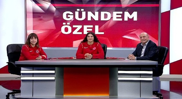 Şampiyon kadın güreşçilerimiz Nesrin Baş ve Ebru Dağbaşı D-Smart&#39;a konuk oldu