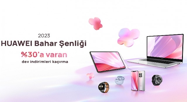 Baharın gelişine özel indirim ve teklifler HUAWEI Online Mağazada