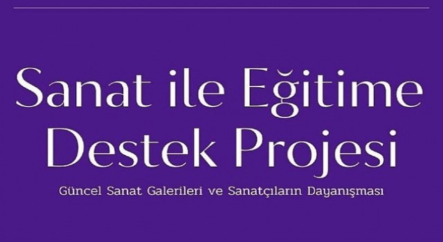 Eğitim dostu sanatçılardan depremden etkilenen çocuklar için Sanat ile Eğitime Destek sergisi
