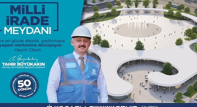 Kocaelinin yeni yaşam merkezi meydana çıkmaya başladı