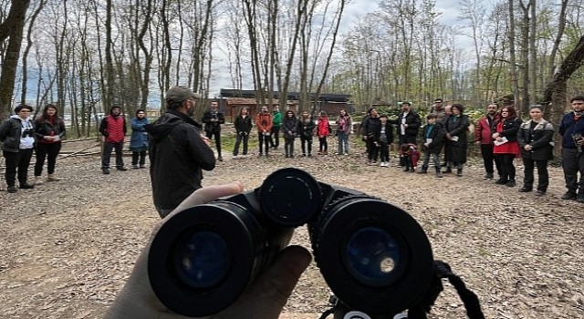 Ormanya da kuş gözlem turuna yoğun ilgi
