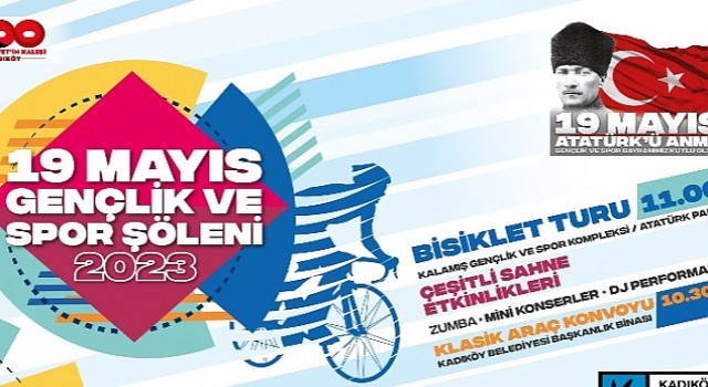 19 Mayıs Coşkusu Bu Yıl da Kadıköyde Yaşanacak
