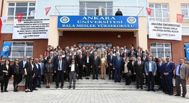 Ankara Üniversitesi Bala Meslek Yüksekokulu Açıldı