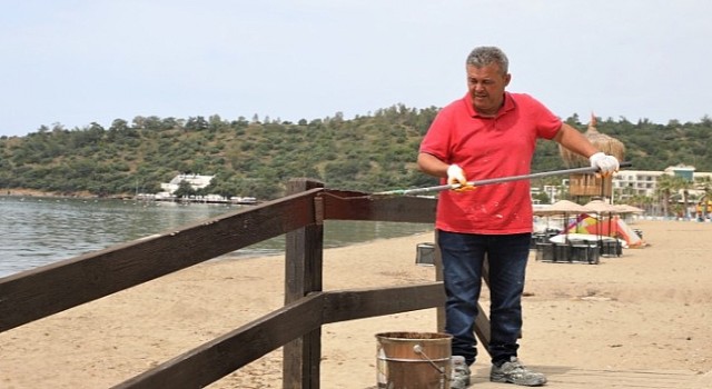 Menderes Plajlarında Tadilat Zamanı
