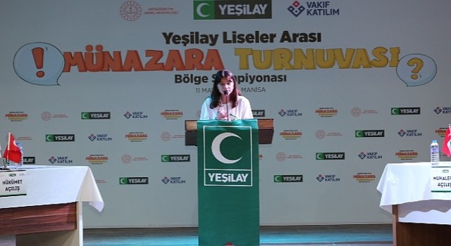 Yeşilay Liseler Arası Münazara Turnuvası&#39;nın İç Anadolu ve Ege Finalleri Tamamlandı