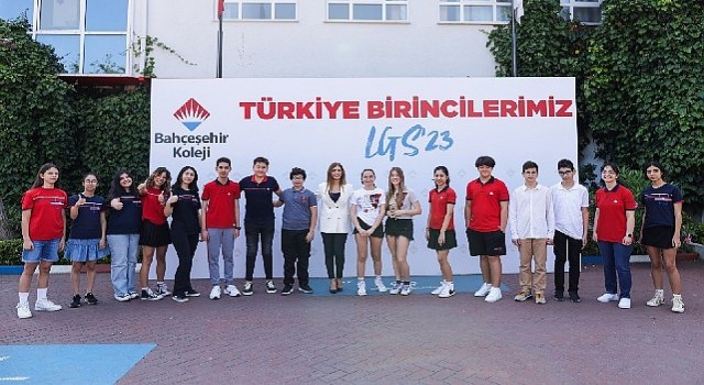2023-LGS de 58 Türkiye Birincisi Bahçeşehir Kolejinden