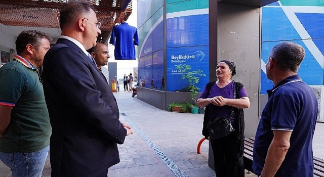 Başkan Çalıktan bayram öncesi ziyaretler