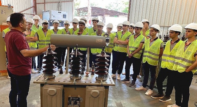 Enerjinin Yıldızları, baraj dersi için Oymapınar HESi ziyaret etti