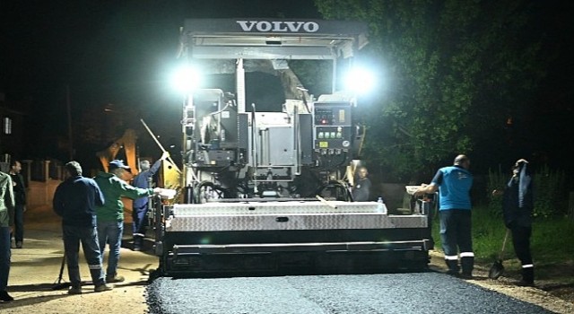 Kartepede Asfalt Çalışmaları Hızlandı