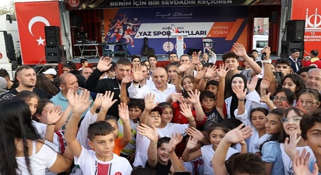 Keçiörende Ücretsiz 2023 Yaz Spor Okulları İçin Kayıtlar Başlıyor