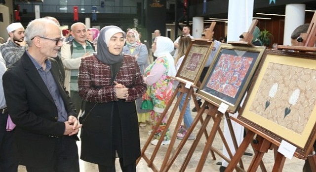 Konservatuvar Geleneksel Sanatlar Bölümünden yıl sonu sergisi