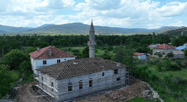 Konya Büyükşehir Beyşehirdeki 120 Yıllık Camiyi Restore Ediyor