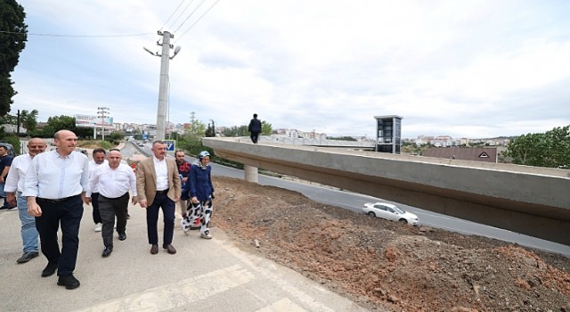 Büyükakın 4 yılda 14 yeni üst geçit yaptık