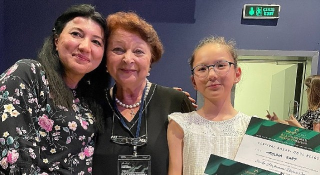 İsmail Baha Sürelsan öğrencisi Aylina Raat Antalyayı gururlandırdı