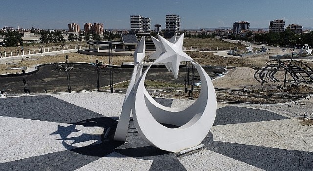 Şehir parkında çalışmalar tam gaz 