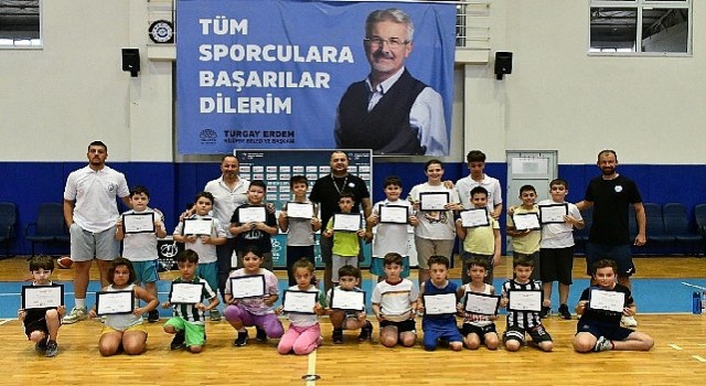 Yaz Spor Okullarında ilk dönem bitti