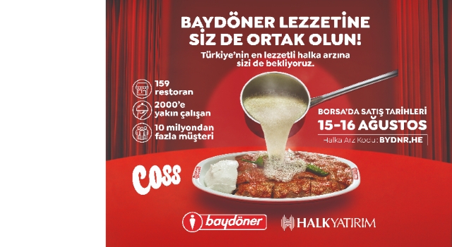 Baydöner Halka Arz Ediliyor