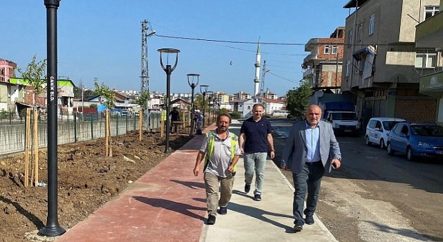 Canikte Yeni Sosyal Donatı Alanları Göz Dolduruyor