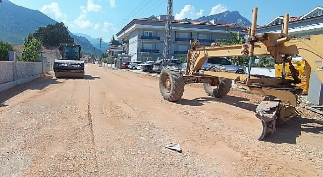 Kemerde altyapı çalışmaları