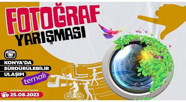 “Konyada Sürdürülebilir Ulaşım” Temalı Fotoğraf Yarışmasına Başvurular Sürüyor