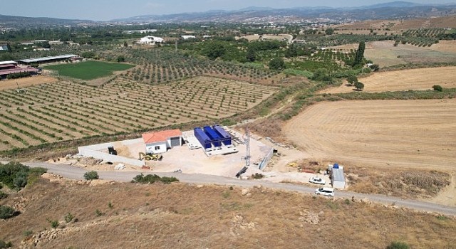 Seferihisarda arıtma tesisinin çalışmaları sürüyor