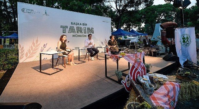 92. İzmir Enternasyonal Fuarında gençlerle tarladan sofraya