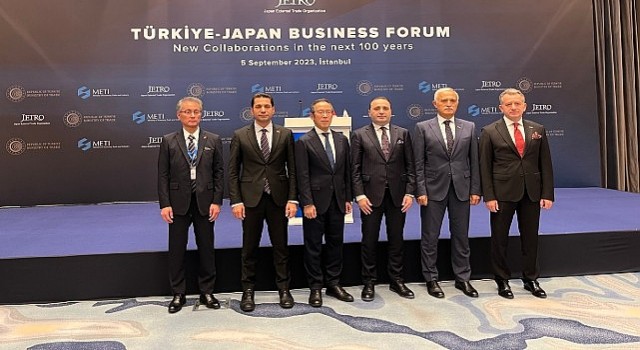 JETRO Japon Dış Ticaret Teşkilatı Tarafından Düzenlenen Japonya-Türkiye İş Forumu Ticaret Bakanı Ömer Bolatın Katılımı ile Gerçekleşti