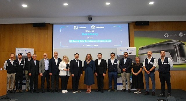 TEMSA ve CaetanoBus Türkiye nin İlk Şehirler Arası Hidrojenli Otobüsünü Banttan İndirecek