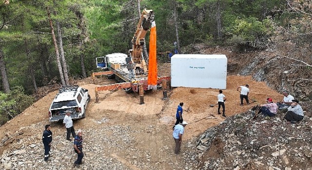 ASATtan Akseki ve İbradıya yeni su deposu