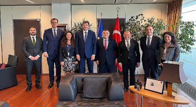 Başkan Soyer Brükselde temaslarda bulundu