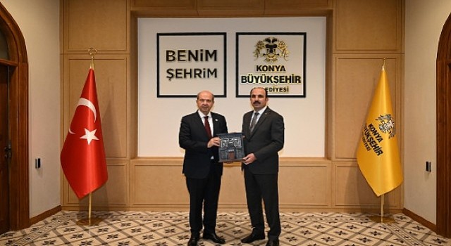 KKTC Cumhurbaşkanı Tatar, Başkan Altayı Ziyaret Etti