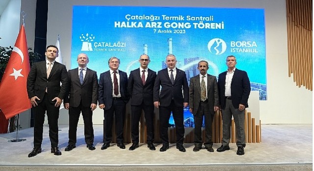 Borsa İstanbulda Gong, ÇATES için Çaldı