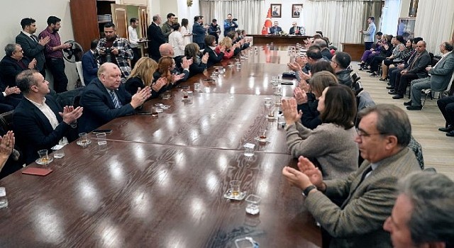 EÜ Danışma Kurulu, İzmir Valisi Dr. Süleyman Elban'ın başkanlığında gerçekleştirildi