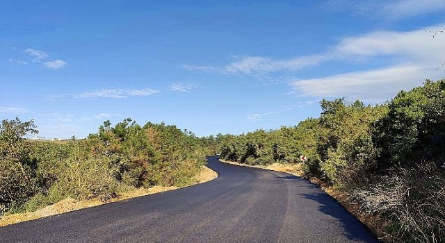 Gebze de 2 ayda 27.32 ton asfalt serildi