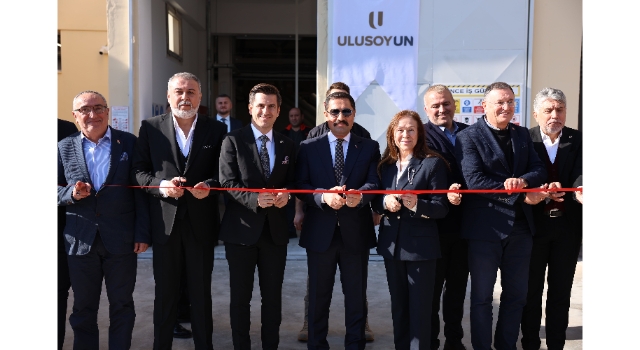 ULUSOY UN, HATAY'DAKİ FABRİKANIN AÇILIŞINI GERÇEKLEŞTİRDİ