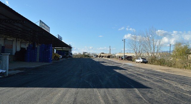 Kumluca Mavikent Beykent Halinde asfalt çalışması