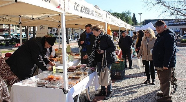 Üretici ve tüketici Karşıyakada 13 kez buluştu