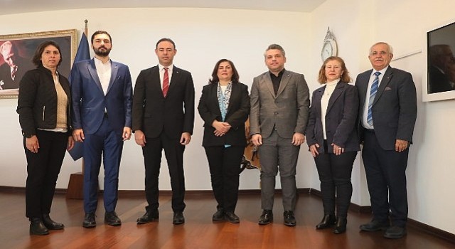 İnşaat Mühendislerinden Başkan Çerçioğluna Ziyaret